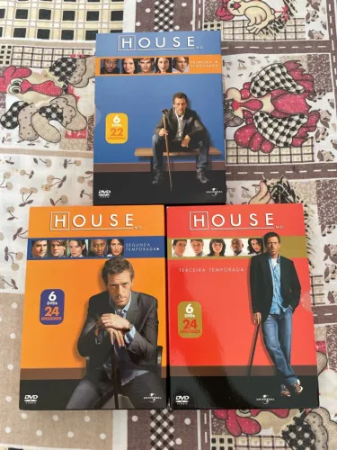 Dr. House (House M.D.) - 1ª, 2ª e 3ª Temporadas - DVD
