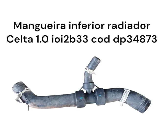 Mangueira Inferior Radiador Celta 1.0 Cod Dp34873