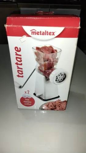 Moedor de Carne Manual Metaltex Tartarre - Novo