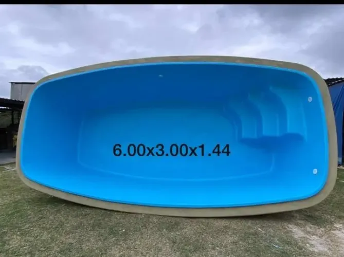 Piscina de fibra