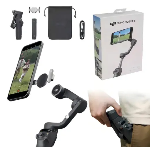 Estabilizador DJI Osmo Mobile 6 - Novo na caixa