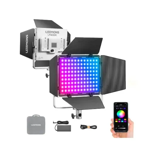 Led Light Painel Serie Litemons - 400w Rgb