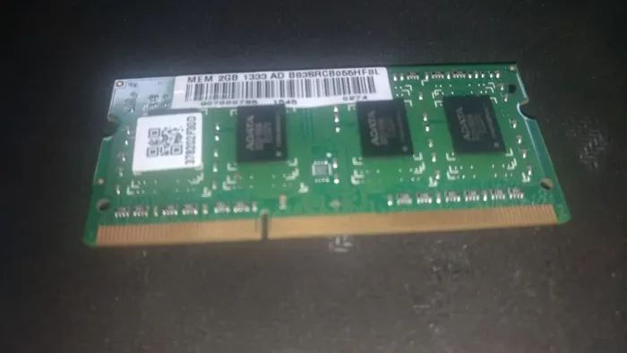 Memoria Notebook 2GB, usada, bom estado, envio.