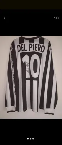 Camisa Juventus Final Mundial Clubes 1996 #10 Del Piero Autografada Certificada