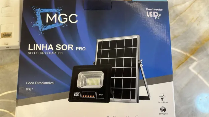 Refletor LED Solar IP67 100W 6500K 