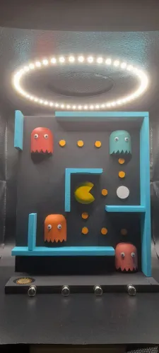 Porta-Chaves Exclusivo - Tema PAC-MAN<br>