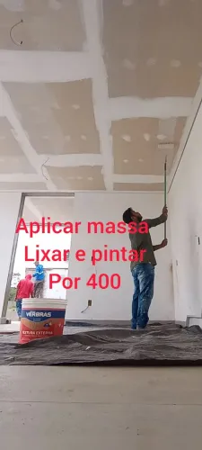 Pintor 100 reais cada quarto