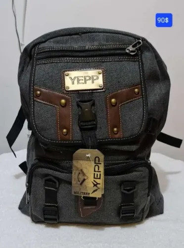 Mochila de lona da Yepp original 