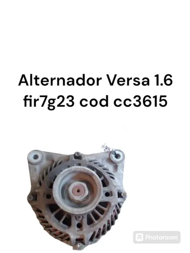 Alternador Nissan Versa 1.6 fir7g23 cod cc3615
