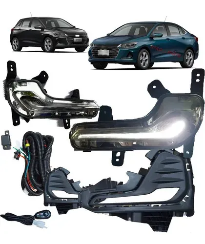 Kit Milha Drl Luz Diurna Led Onix Plus Turbo 2021 22 23 2024