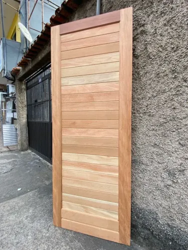 PORTA MADEIRA ANGELIM MACIÇA MISTA 2.10X80