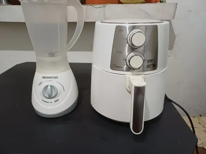 Erfray  e liquidificador 