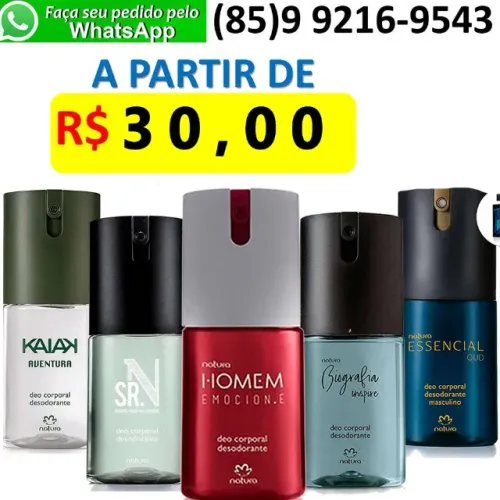 Perfume Deo Corporal Masculino Natura Homem Kaiak Essencial Supreme Pulso Sr N Biografia 1