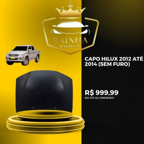 Capo Hilux 2012 até 2014 (Sem Furo) 