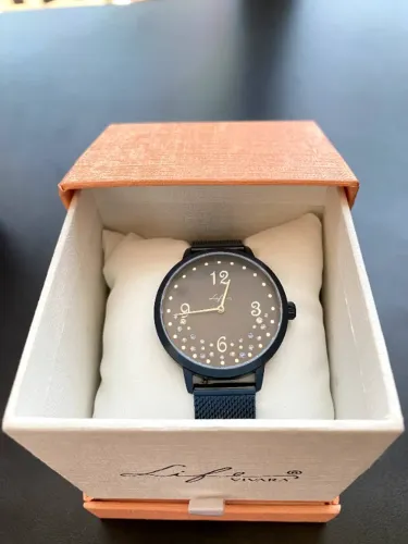 Relógio Life Maravilhas Marinhas Feminino Aço Azul