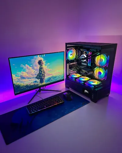 Pc Gamer completo i5 10400f + RX 6600 32gb ram 1tb ssd 40% de desconto ultima unidade!