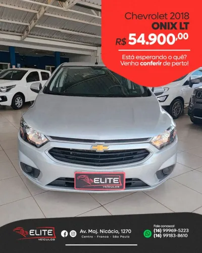 Chevrolet Onix Hatch LT 1.0 8V Flex Mec. 4P 2018