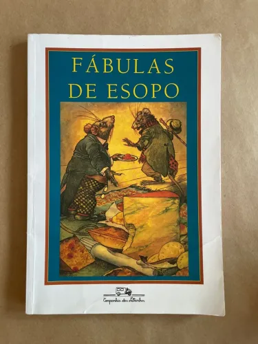 Livro Fábulas de Esopo