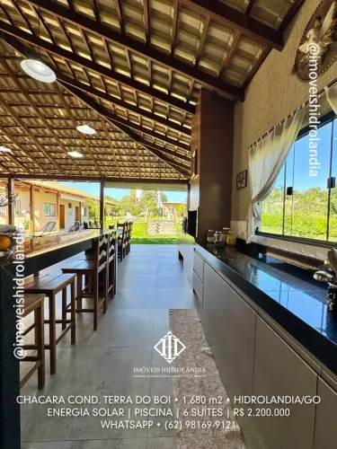 HIDROLÂNDIA- TERRA DO BOI- CONDOMINIO 