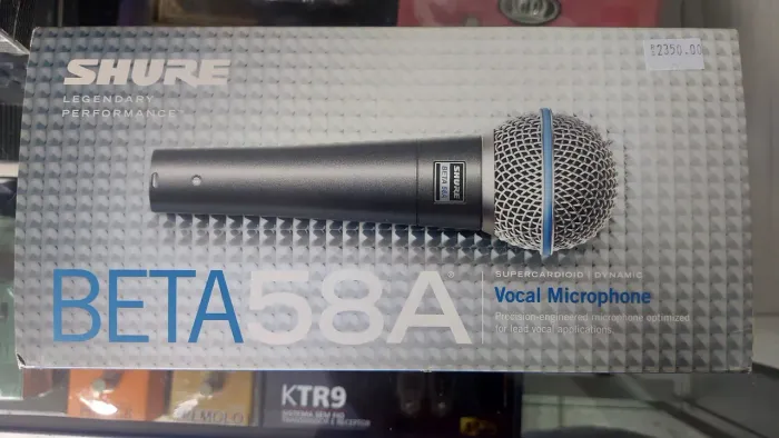 Microfone Shure Beta 58A Novo Original 