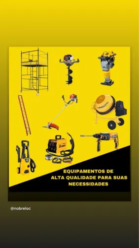 Locação de equipamentos para construção civil
