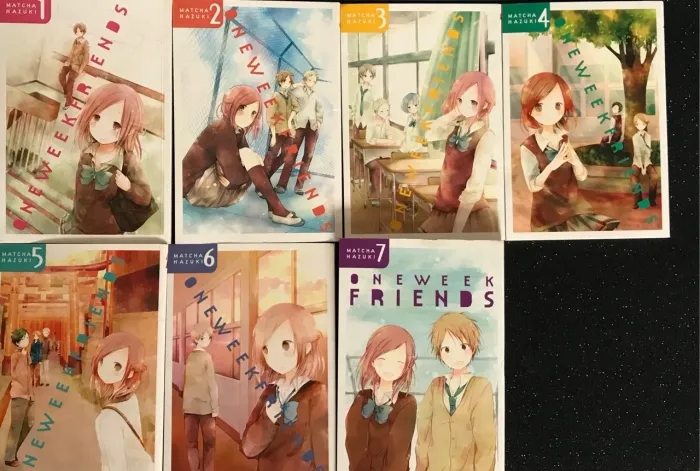Mangá One Week Friends - Volumes 1 a 7