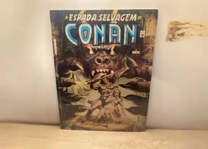 A ESPADA SELVAGEM DE CONAN N8 . Estado de banca !!!