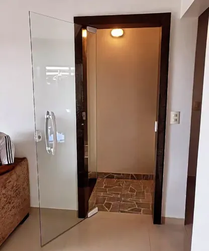 Porta Pivotante 210x90 Blindex Pronta Entrega