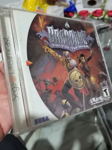 Dreamcast draconus cult of the wyrm jogo Original impecável 