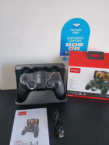 Controle gamer Ipega para celular, PCs, TVs e games / SUPER PROMOÇÃO