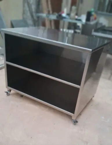 Armário horizontal em aço inox