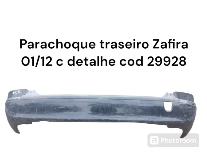 Parachoque traseiro Zafira 