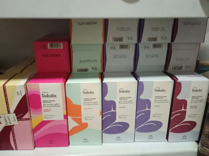 Sabonete em Barra Tododia - 90g - Vários aromas