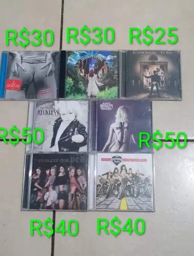 Cds e Dvds Diversos 