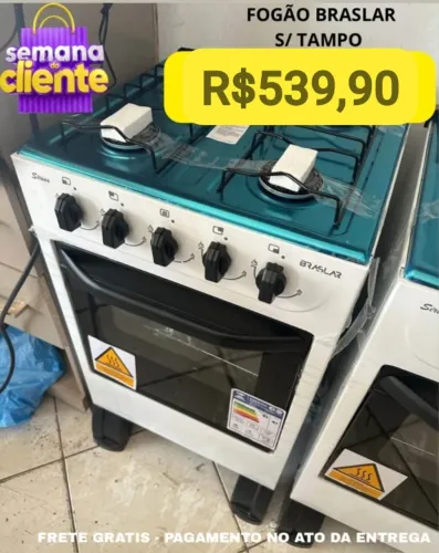 Fogão 4 bocas NOVO da loja