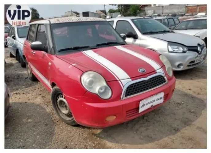 Sucata Para Retirada De Peças Lifan 320 1.3 2011 Vermelho Completo