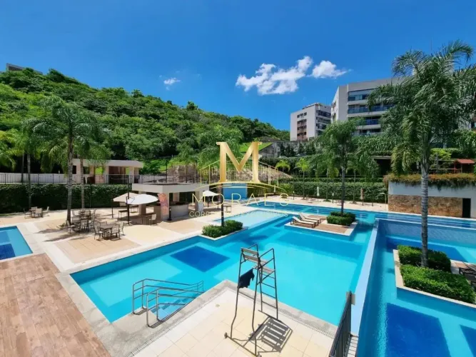 Apartamento 3 quartos Contemporâneo Resort com suíte e 2 vagas de garagem