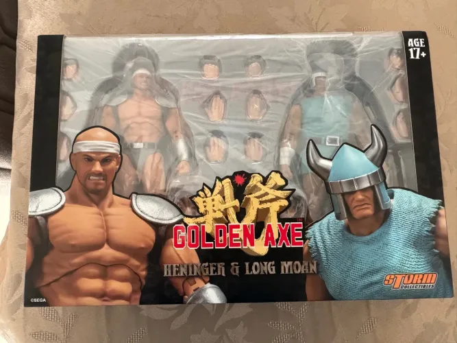 Storm Collectibles Action Figure Golden Axe Heninger & Long Moan Storm Collectibles