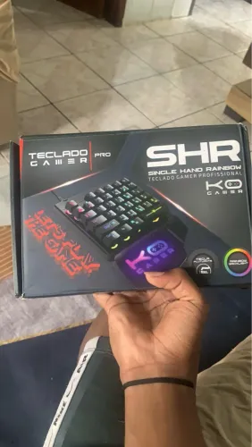 Teclado Gamer SHR KO - Single Hand Rainbow