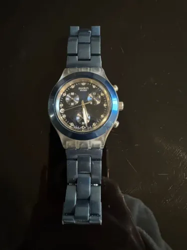 Relógio SWATCH Irony Diaphane Azul