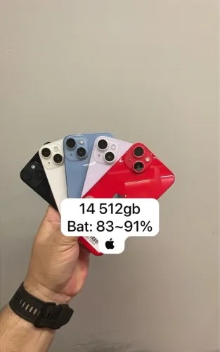 ? IPHONE 14 512GB todas as cores, seminovos ?