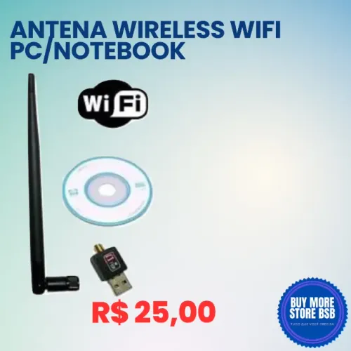 Adaptador Receptor Wireless Usb Wi-fi 1200mbps Dual Band 2.4g 1800mbps