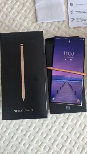 Note 20 ultra 256GB nota fiscal e caixa