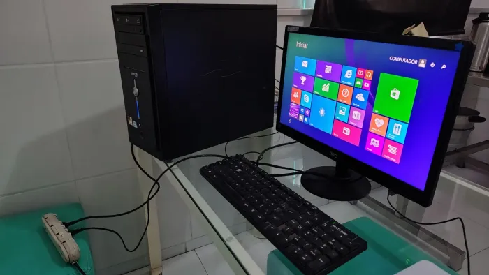 Vendo computador completo + HD 500gb