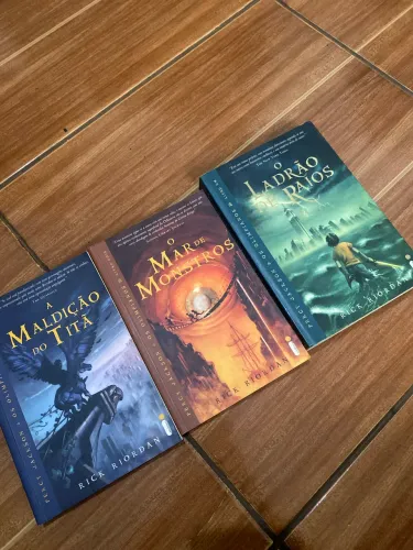 Kit Percy Jackson - 3 Livros | Rick Riordan