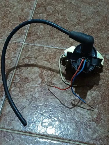 Bobina Gol Mi + chicote da tomada + cabo de vela para moto