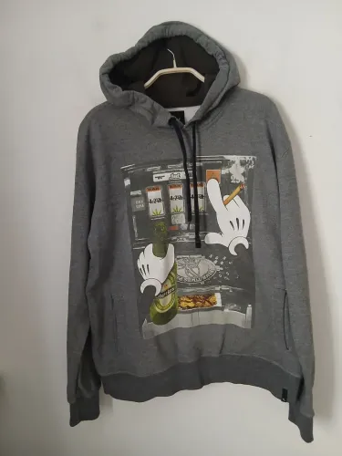 MOLETOM LOST CANGURU ORIGINAL VESTE M ETIQUETA P IMPECÁVEL LINDO