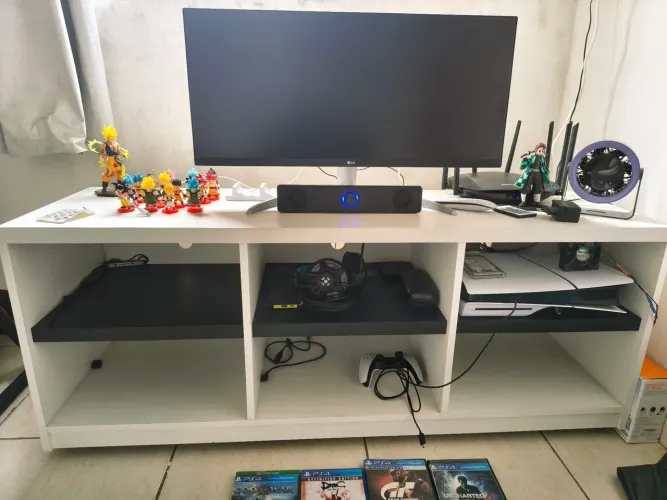 Vídeo game PlayStation 5 mas volante g29 completo + monitor LG de 29 polegadas mais o hack