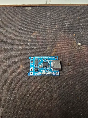 Placa carregador de bateria 3.7V BMS 1 célula 