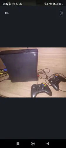 XBOX 360 1 CONTROLE DESTRAVADO E 8 JOGOS